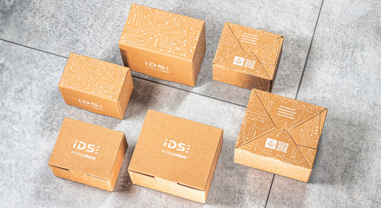 New, sustainable IDS camera packaging